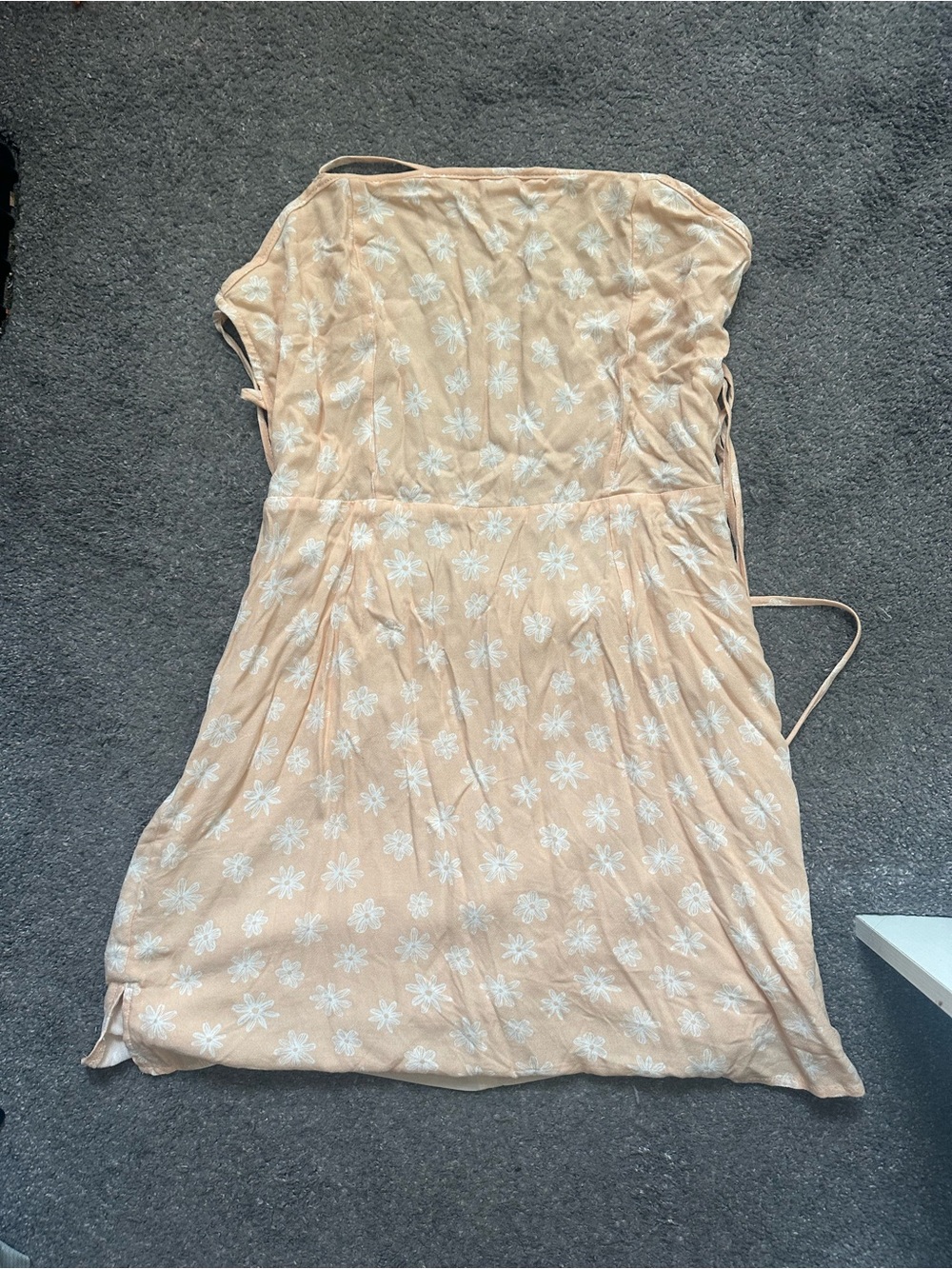 strappy flower sundress